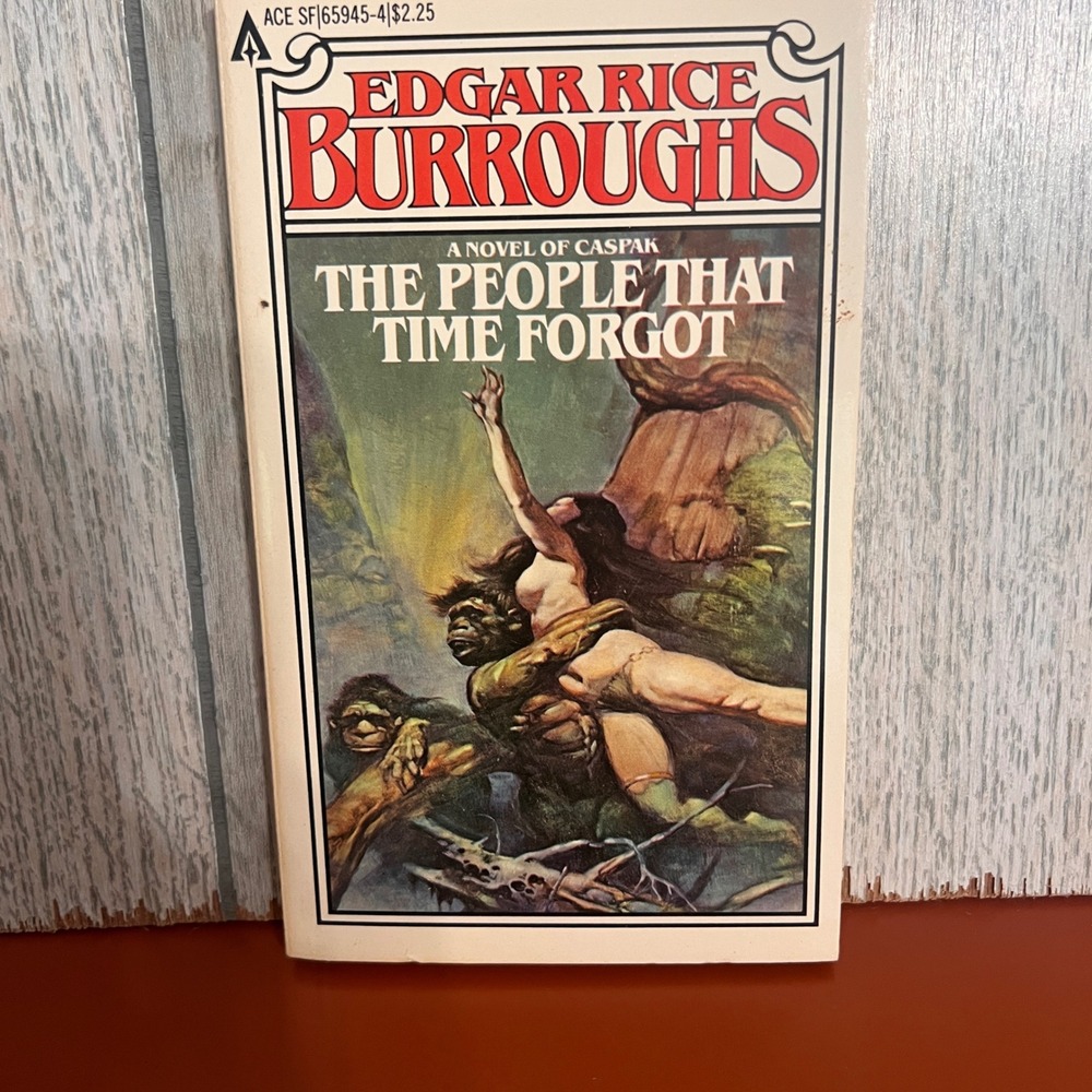 Edgar Rice Burroughs The People That Time Forgot Ace Books Vintage Sci-Fi‎ Novel